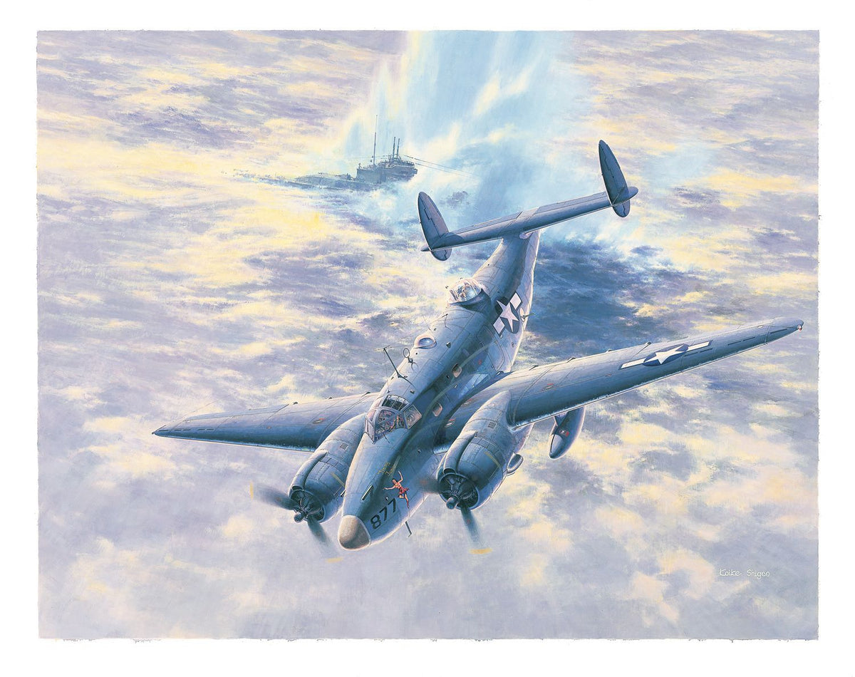 Shigeo Koike ART PRINT: Lockheed PV-1 Ventura