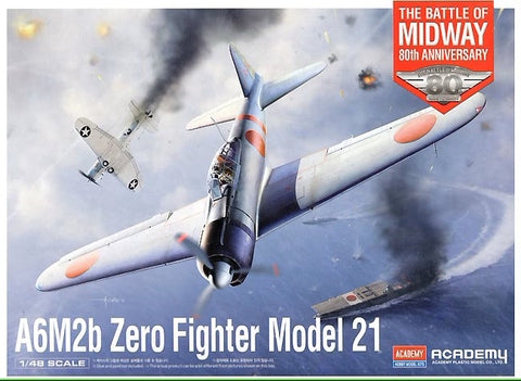 A6M2b Zero Fighter Model 21  (1/48)