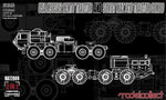 USA M983A2 HEMTT Tractor and Soviet MAZ 7410 tractor COMBO (1/72) - Pegasus Hobby Supplies