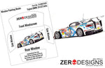 Zero Designs : 1:24 BMW Z4 GT3 Window Painting Masks (Fujimi) - Pegasus Hobby Supplies