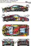 Audi R8 LMS Evo - Kyalami 9H 2020 - Team WRT / Car Collection  (1/24 decals)