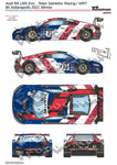 Audi R8 LMS Evo Team Sainteloc Racing/WRT – 8H Indianapolis 2021 Winner  (1/24 decals)