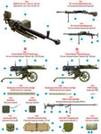 Soviet Machine guns & Equipment WW2 (1/35)