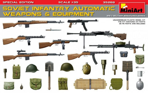 Soviet infantry automatic weapons & equipment. Special edition WW2 (1/35)