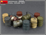 German 200L Fuel Drum Set WW2 (1/35)