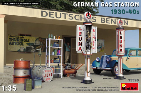 German Gas Station 30's-40's (1/35)