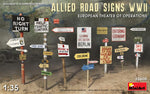 Allied Road Signs WW2 (1/35)