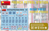 French Petrol Station 1930-40S (1/35)