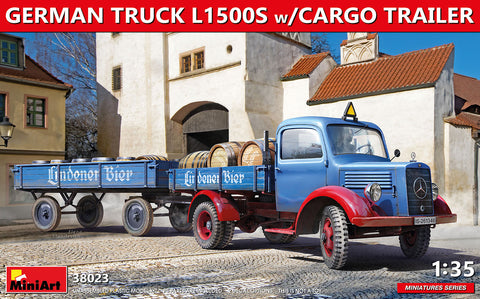 L1500S W/Cargo Trailer (1/35)