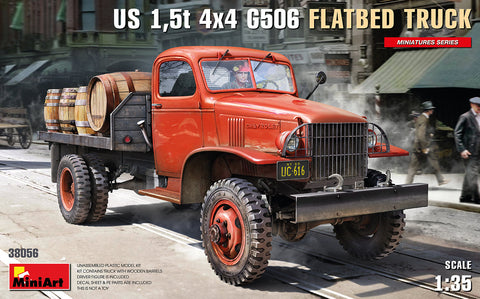 US 1,5T 4X4 G506 FLATBED TRUCK (1/35)