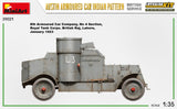 AUSTIN ARMOURED CAR INDIAN PATTERN. BRITISH SERVICE. INTERIOR KIT (1/35)
