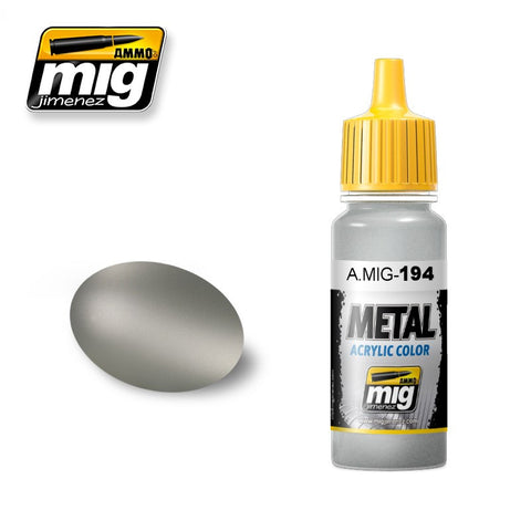 METAL : Matte Aluminium (17ml) - Pegasus Hobby Supplies