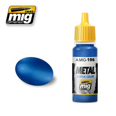 METAL : Warhead Metallic Blue (17ml) - Pegasus Hobby Supplies