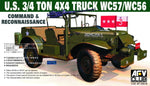 U.S. 3/4 ton 4x4 Truck WC57/WC56 - Pegasus Hobby Supplies