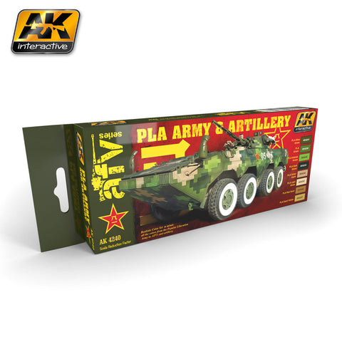 PLA Army & Artillery Colors - Pegasus Hobby Supplies