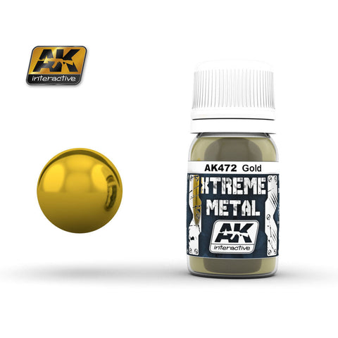 Xtreme Metal Gold (30ml) - Pegasus Hobby Supplies
