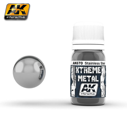 Xtreme Metal Stainless Steel (30ml) - Pegasus Hobby Supplies