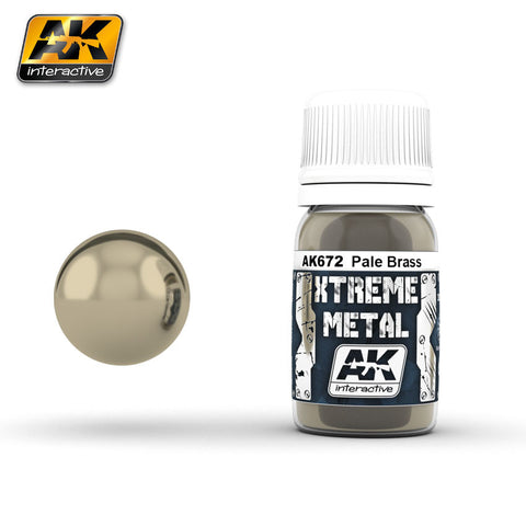 Xtreme Metal Pale Brass (30ml) - Pegasus Hobby Supplies