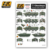 Wet Transfers - War in Chechnya Russian Tanks & AFV's - Pegasus Hobby Supplies