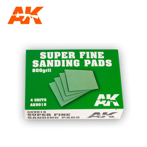 Sanding Pads - 800 grit (4 units)