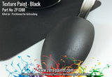 Zero Paints : Black Textured Paint (Engines, Interiors etc)(60ml) - Pegasus Hobby Supplies