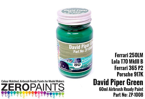 Zero Paints : David Piper BP Green 60ml