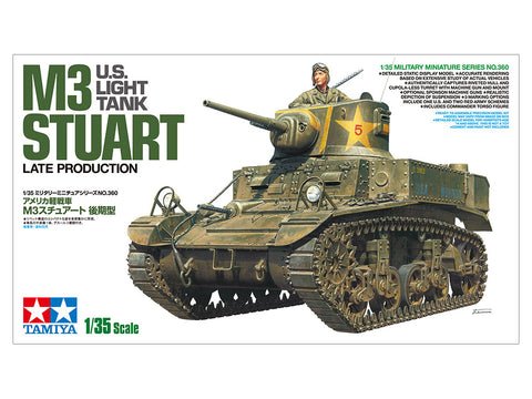 US Light Tank M3 Stuart Late Prod (1/35)