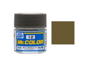 Mr Color Olive Drab 1 (Semi-Gloss 10ml)