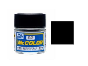 Mr Color Black (Semi-Gloss 10ml)