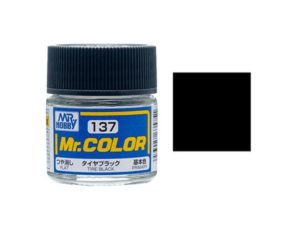 Mr Color Tire Black (Flat 10ml)