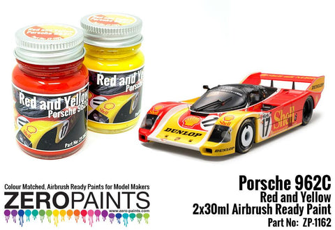 Zero Paints : Porsche 962C Shell Paint Set 2x30ml