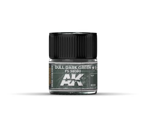 Real Colors - Dull Dark Green FS 34092 (10ml) - Pegasus Hobby Supplies