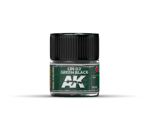 Real Colors - IJN D2 Green Black (10ml) - Pegasus Hobby Supplies