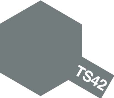 Tamiya TS-42 Light Gun Metal 100ml Spray Tin