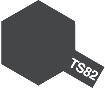 Tamiya TS-82 Rubber Black 100ml Spray Tin