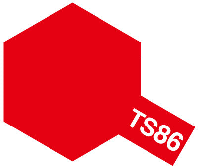 Tamiya TS-86 Pure Red 100ml Spray Tin