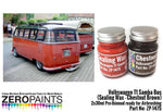Zero Paints : Volkswagen T1 Samba Bus [Sealing Wax - Chestnut Brown] Set (2 x 30ml) - Pegasus Hobby Supplies