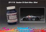 Zero Paints : Sauber Mercedes C9 Dark Blue (60ml) - Pegasus Hobby Supplies
