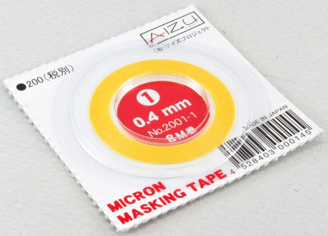 Micron Masking Tape 0.4mmx8m - Pegasus Hobby Supplies